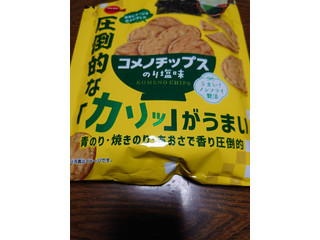 中評価】ブルボン コメノチップス のり塩味の感想・クチコミ・商品情報