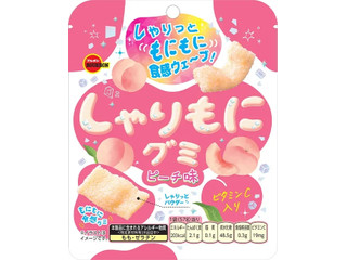 ブルボン しゃりもにグミ ピーチ味