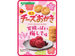 ブルボン ミニチーズおかき甘酸っぱい梅しそ味CH