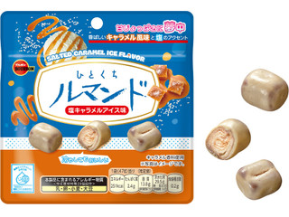 ブルボンひとくちルマンド塩キャラメルアイス味