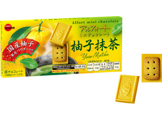 ブルボン アルフォートミニチョコレート 柚子抹茶