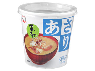永谷園 カップみそ汁生みそタイプあさげ あさり（永谷園）カップ麺・袋