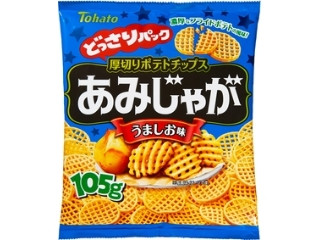 どっさりパック あみじゃが うましお味 袋105g