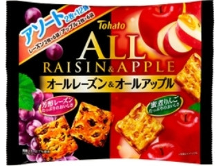 中評価】東ハト ファミリーサイズオールアソート レーズン＆アップルの