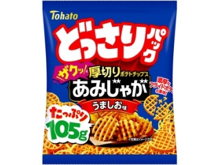 あみじゃが うましお味 袋105g どっさりパック