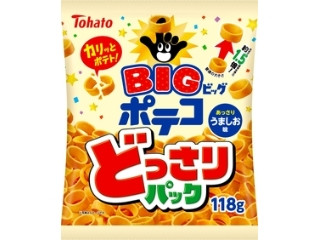 どっさりパック ポテコ うましお味 袋118g