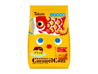 東ハト キャラメルコーン プリン味