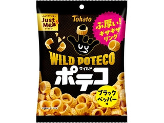 東ハト ワイルドポテコ ブラックペッパー味（東ハト）お菓子/ポテト