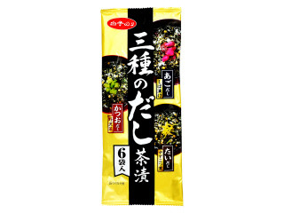白子のり 三種のだし茶漬け