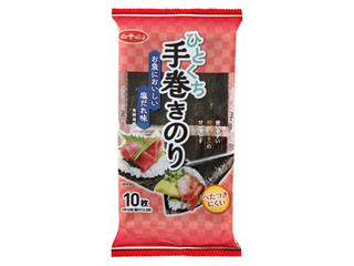 白子のり ひとくち手巻きのり 塩だれ味