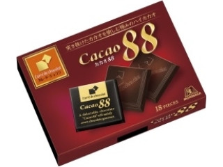 森永製菓 カレ・ド・ショコラ カカオ88 箱18枚 実食クチコミ5件|評価