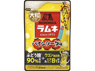 中評価】森永製菓 大粒ラムネ パインソーダ味の感想・クチコミ・値段