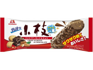 森永製菓 小枝アイスバー クリスプアーモンド＆チョコレート
