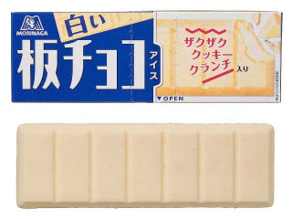 森永製菓 白い板チョコアイス