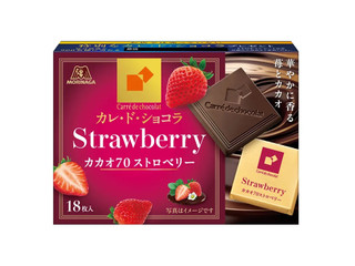 森永製菓 カレ・ド・ショコラ カカオ70ストロベリー