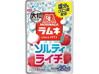 森永製菓 大粒ラムネ ソルティライチ