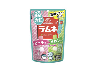 森永製菓 超大粒ラムネ ピーチ＆メロン