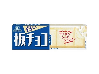 森永製菓 白い板チョコアイス
