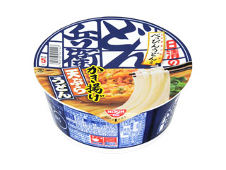 日清 どん兵衛 かき揚げ天ぷらうどん 西 カップ101g(製造終了)のクチコミ・評価・カロリー情報【もぐナビ】
