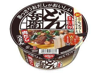 日清食品　日清のあっさりおだしがおいしいどん兵衛　肉だしうどん
