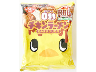 日清食品 0秒チキンラーメン BBQ味パウダー付