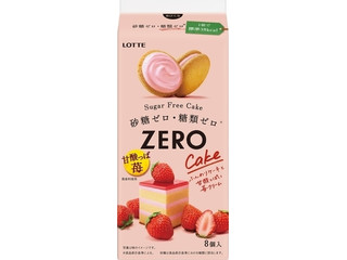 ロッテ ゼロ シュガーフリーケーキ 甘酸っぱ苺