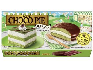 ロッテ チョコパイ 抹茶ティラミス 商品写真