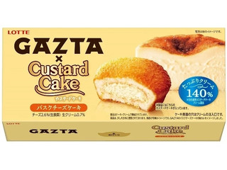 ロッテ カスタードケーキ バスクチーズケーキ