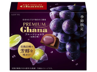 ロッテ プレミアムガーナ フルーツショコラ 完熟巨峰