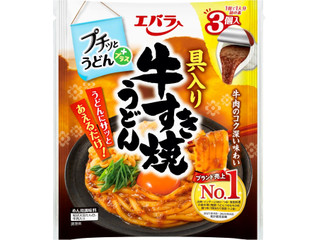 エバラ プチッとうどんプラス 具入り牛すき焼うどん