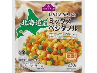 トップバリュ 北海道産いんげんが入ったミックスベジタブル