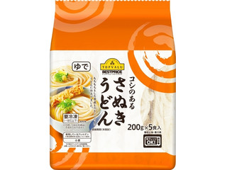 イオン トップバリュ ベストプライス コシのある さぬきうどん ゆで