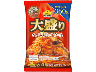 トップバリュ ベストプライス 大盛り なす入りミートソース