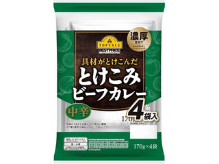 イオン トップバリュ ベストプライス 具材がとけこんだ とけこみビーフカレー 中辛