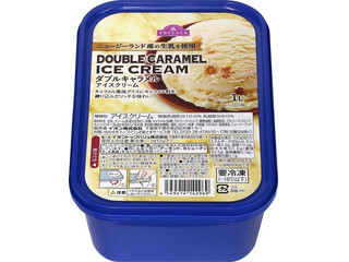 イオン トップバリュ ニュージーランド産の生乳を使用 ダブルキャラメルアイスクリーム