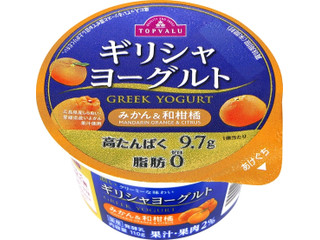 イオン トップバリュ ギリシャヨーグルト みかん＆和柑橘