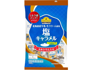 イオン トップバリュ ベストプライス 塩キャラメル カルシウム入り