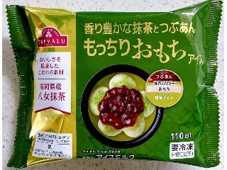 トップバリュ 香り豊かな抹茶とつぶあん もっちりおもちアイス