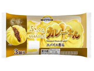 イオン トップバリュ ベストプライス ふっくらもちもちとした カレーまん