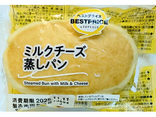 イオン トップバリュ ベストプライス ミルクチーズ蒸しパン