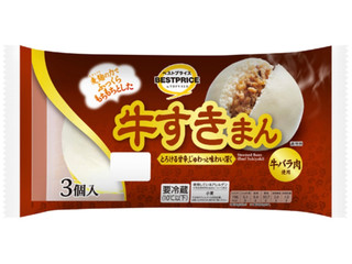イオン トップバリュ ベストプライス 牛すきまん