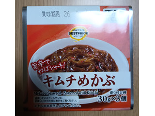イオン トップバリュ キムチめかぶ
