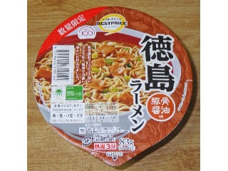 イオン トップバリュ ベストプライス 徳島ラーメン 豚骨醤油味