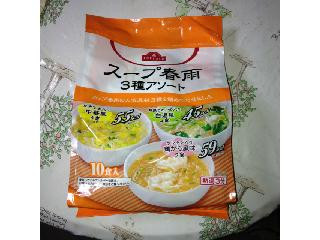 トップバリュ スープ春雨 3種アソート（イオン）カップ麺・袋めん
