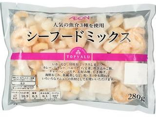 トップバリュ 人気の魚介3種を使用 シーフードミックス