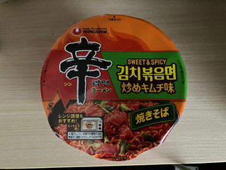 農心 辛ラーメン焼きそば 炒めキムチ