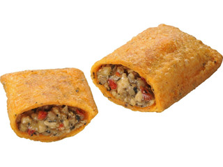 ミニストップ 揚げピザ バジルチキン ガパオ風