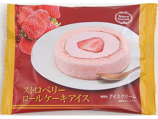 ミニストップ ストロベリーロールケーキアイス