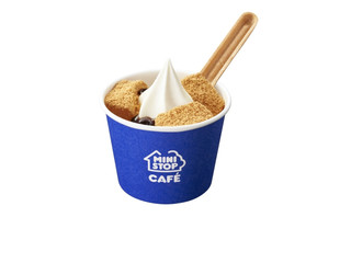 ミニストップ 黒糖きな粉もちソフト