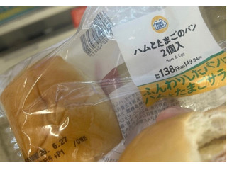 ミニストップ ハムとたまごのパン